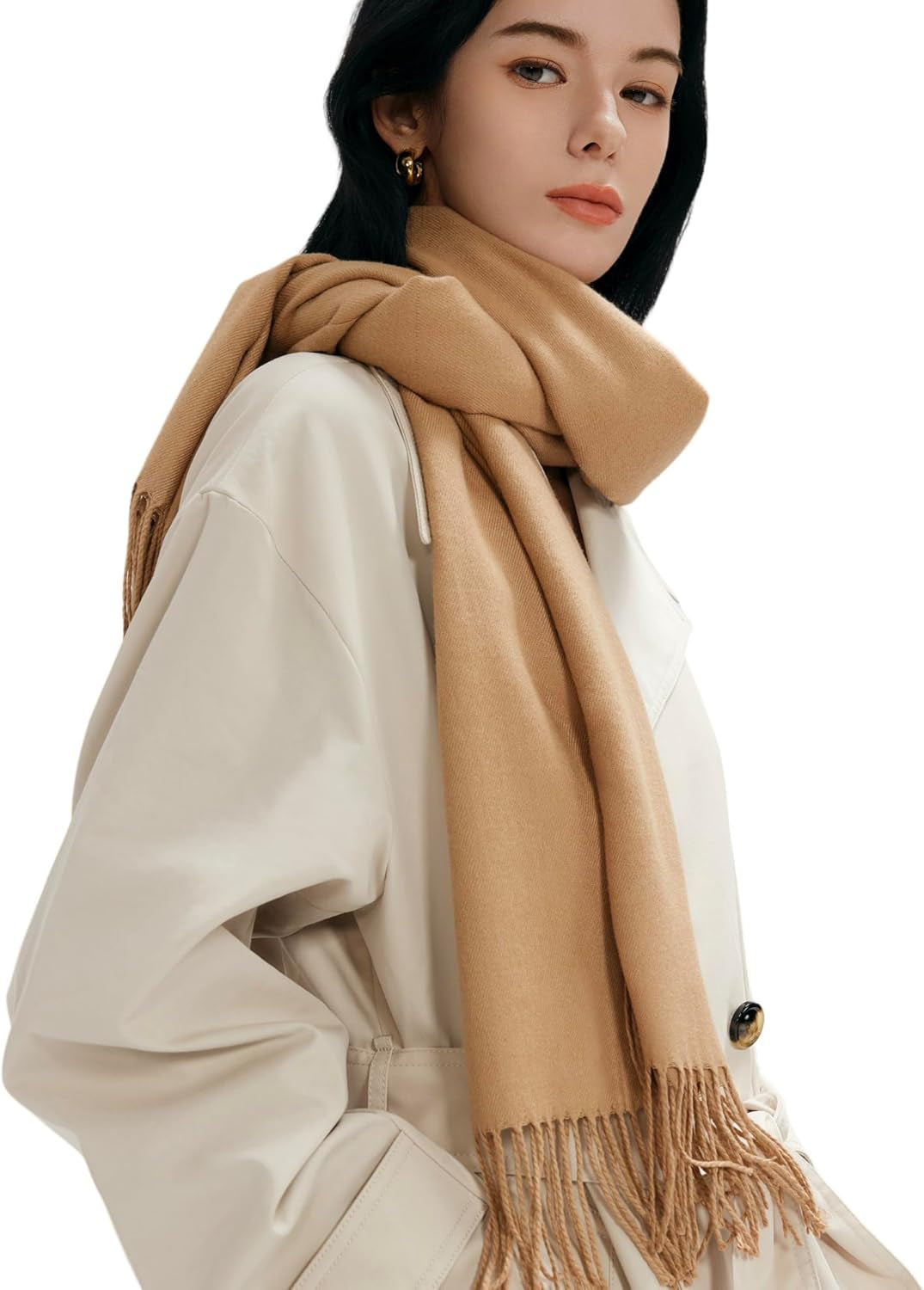 Pashmina Shawl for Women – Soft Lightweight Wrap for Wedding, Travel, Evening, Party – Elegant Scarf for All Seasons