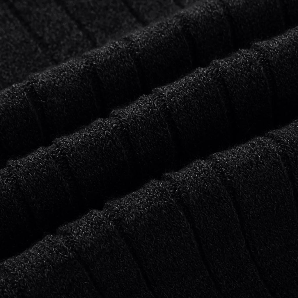 Sweaters for Men Cable Knit Crew Neck Top Long Sleeve Dressy Casual Fall and Winter Quarter Zip Pullover Sweater