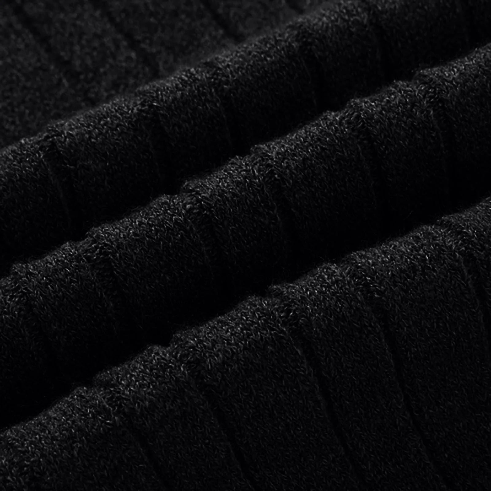 Sweaters for Men Cable Knit Crew Neck Top Long Sleeve Dressy Casual Fall and Winter Quarter Zip Pullover Sweater