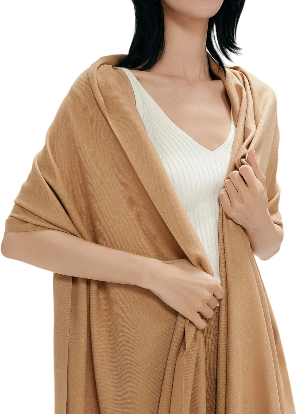 Pashmina Shawl for Women – Soft Lightweight Wrap for Wedding, Travel, Evening, Party – Elegant Scarf for All Seasons